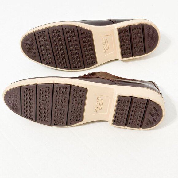 Cole Haan NWB Sz 10. Bloostone Men's Go-To Leather Plain-Toe Oxford Perforated B - Picture 5 of 9